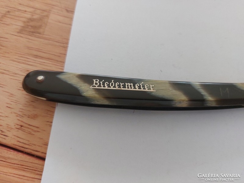 (K) Biedermeier vintage Solingen razor