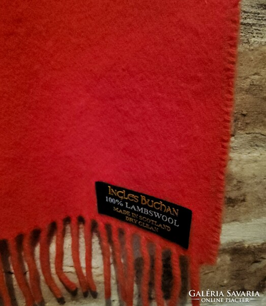 Ingles buchan quality Scottish wool scarf
