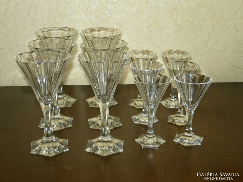 Art deco glass set