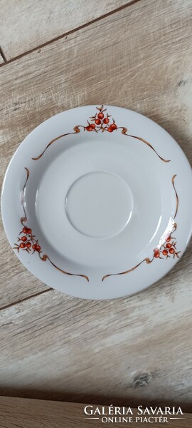 Alföldi porcelán csipkebogyós kávé,-teás pohár alátét