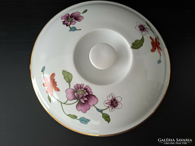 Royal Worcester Astley porcelán fedeles tálalóedény