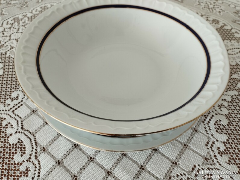 Porcelain side dish with plate - Polish