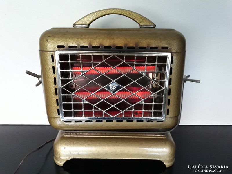 A rarity of an antique radiant heater in beautiful condition