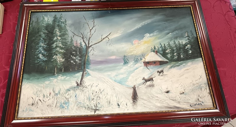 Erdődy v. Winter landscape