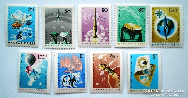 S2153-61 / 1965 Nyugodt nap éve bélyegsor postatiszta