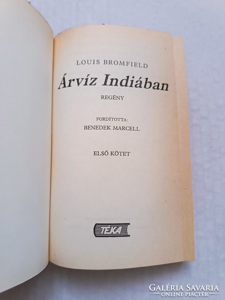 Louis Bromfield: Árvíz Indiában I-II. kötet