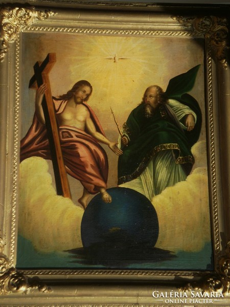 Ismeretlen festő (1850 körül) : Szentháromság