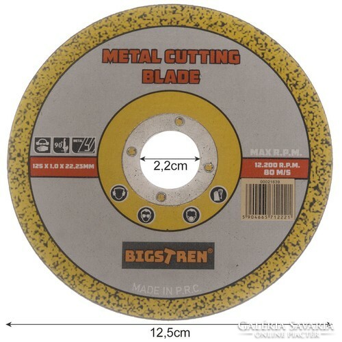 Metal cutting disc metal cutting disc 50 pieces, bigstren - all in one at a really good price.