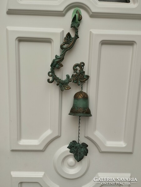Copper door ornament