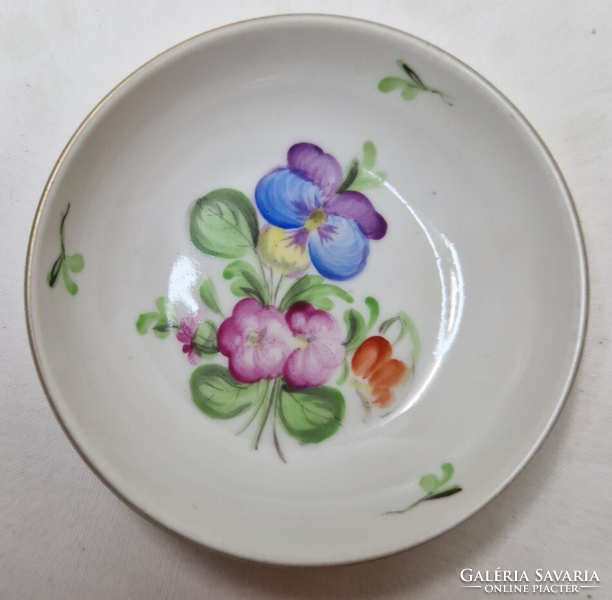 Old Herend violet patterned bowl