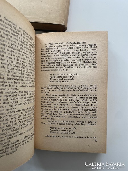 Szántó György Hajdútánc 1., 2., és 3., kötet 1942 Irodalmi Intézet Budapest