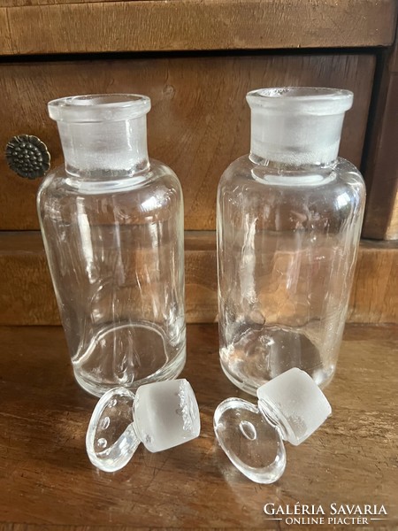 Vintage pharmacy bottles, pharmacy bottles