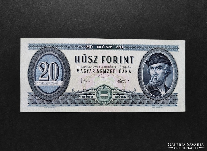 20 Forint 1975, EF