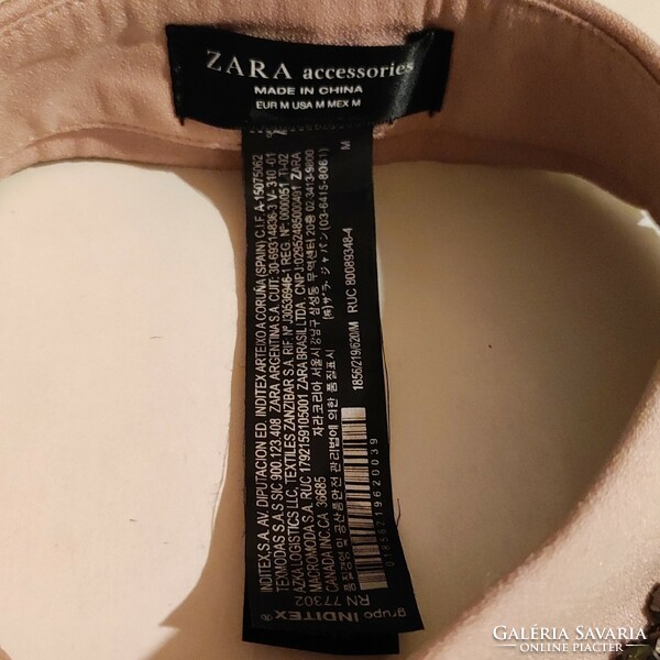 Új tüdő színű Zara díszes gallér porzsákban 45cm