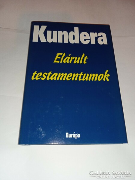 Milan kundera - betrayed testaments - new, unread and flawless copy!!!