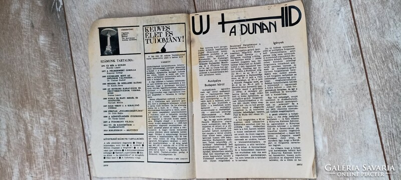 Élet és tudomány újságok 1972-ből 3db