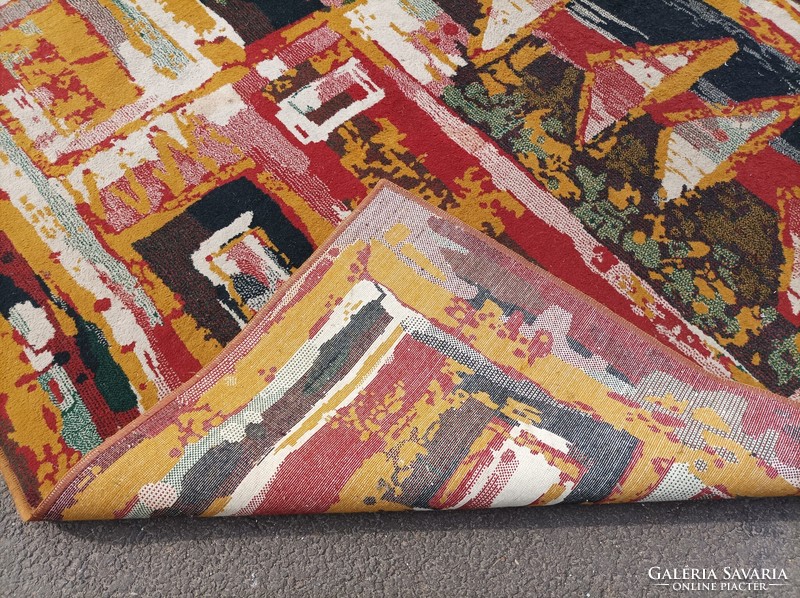 Midc entury, retro carpet, with extra color combination