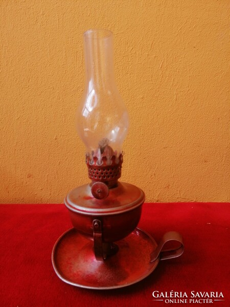 Table / wall, small kerosene lamp - 18 cm.-