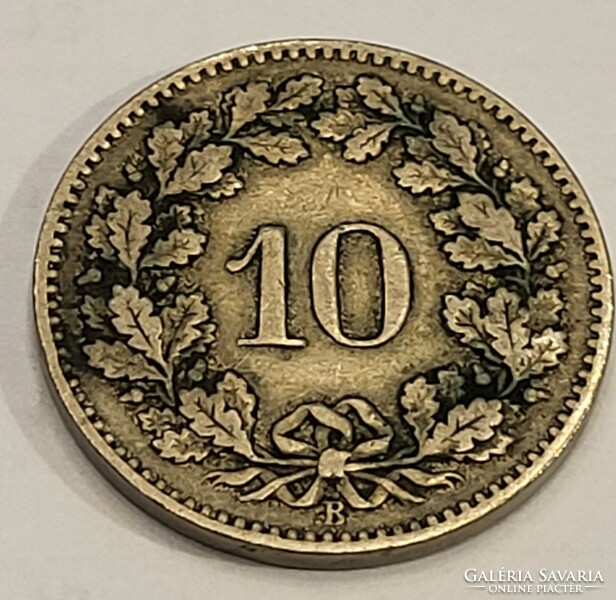 20-10-5 Rappen érmék, 1884, 1880, 1953, 1971