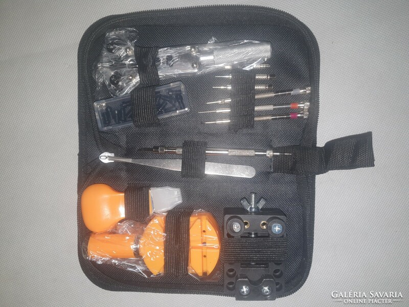 Watch repair kit 13 pcs., with screwdriver and accessories