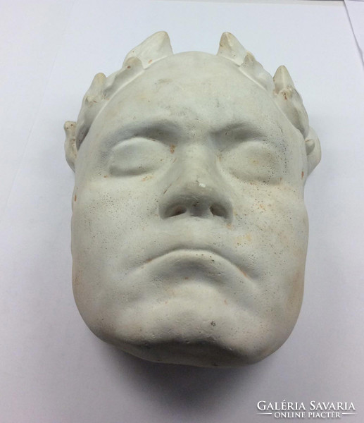 Beethoven face print (not a death mask!)