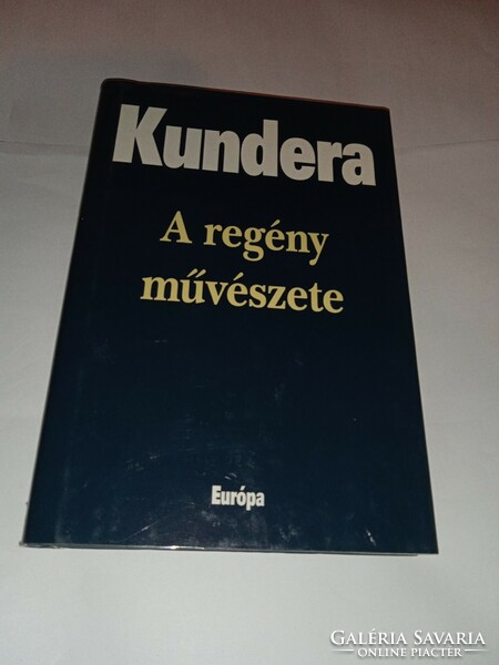 Milan Kundera - A regény művészete  - Új, olvasatlan és hibátlan példány!!!