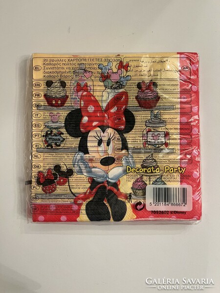 Különleges dekor szalvéta csomag - Minnie - Walt Disney