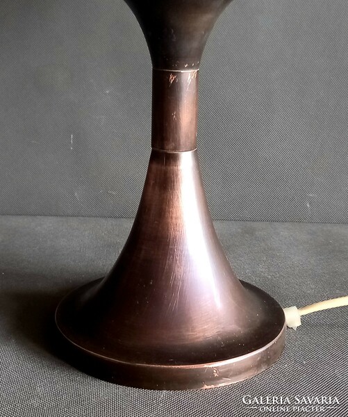 Iparművész bronz asztali lámpa 1970. ALKUDHATÓ Art deco design