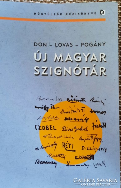 Új magyar szignótár