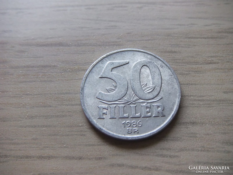 50  Fillér  1986      Magyarország