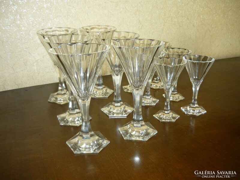 Art deco glass set