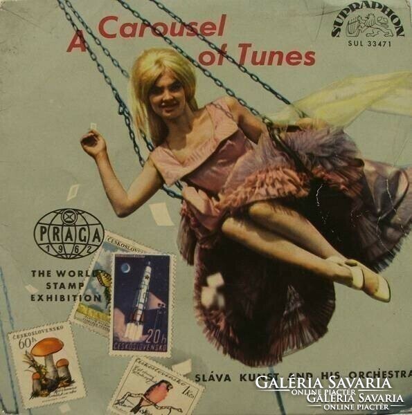 A carousel of tunes -vinyl single supraphon vinyl record