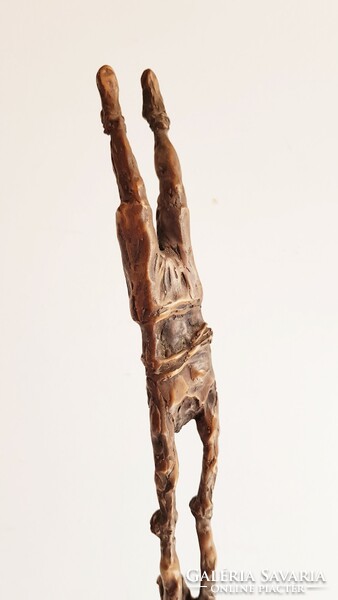 Ferenc Medgyessy(1881-1958) - pair of acrobats, bronze sculpture gallery in Debrecen