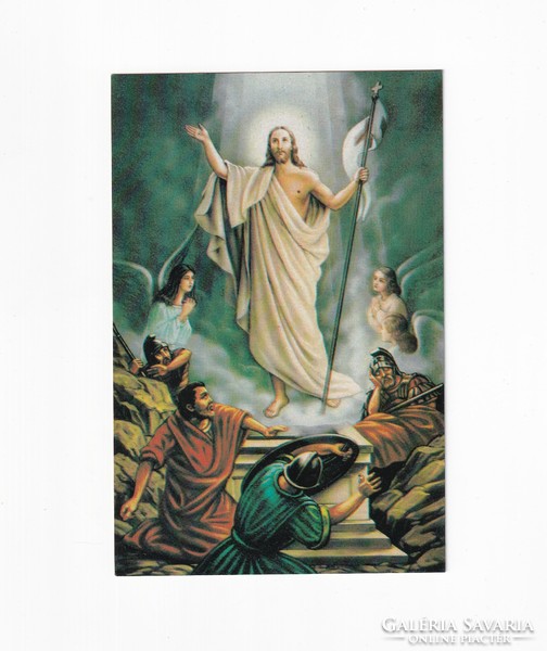 H:138 Vallásos Húsvéti Üdvözlő képeslap 01