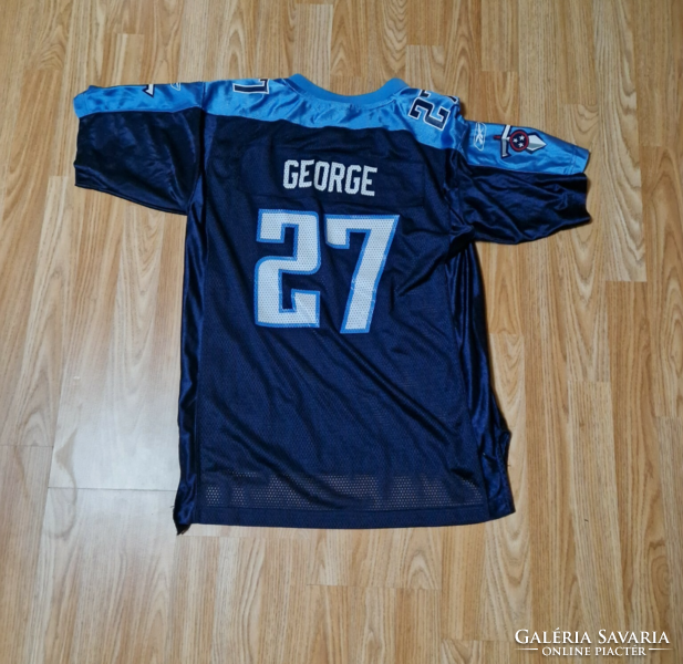 Retró REEBOK Tennessee Titánok Eddie George NFL mez férfi XL