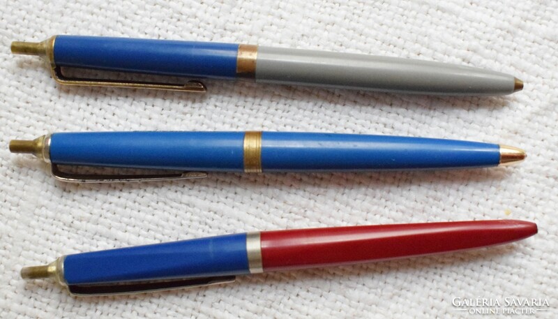 Ballpoint pen, 3 pieces retro, 