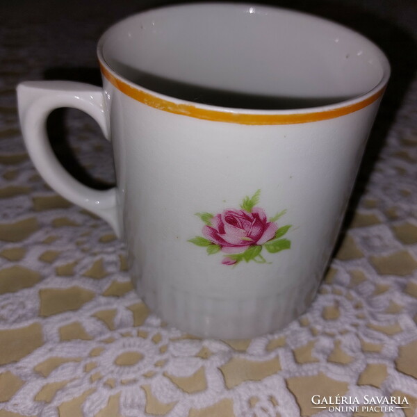 Zsolnay pink beautiful porcelain mug /2/