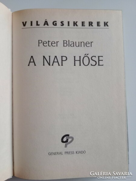 Peter Blauner - A ​nap hőse