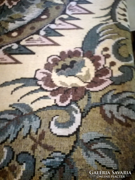 Antique tablecloth - circa 1920 - woven tablecloth - 195 x 150 - art&decoration