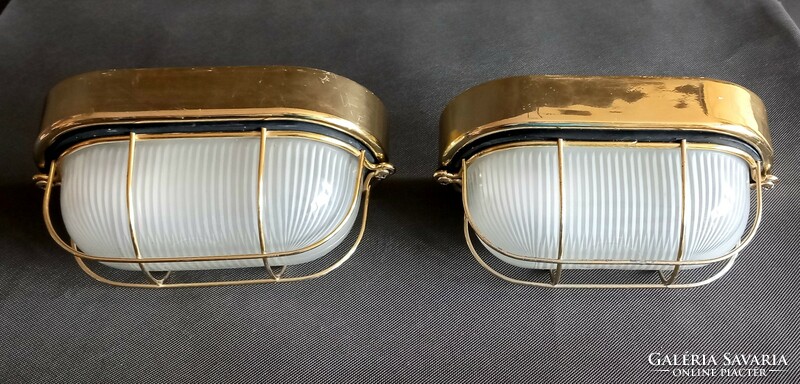 Hollywood regency wall lamp 2 pcs. Negotiable art deco design