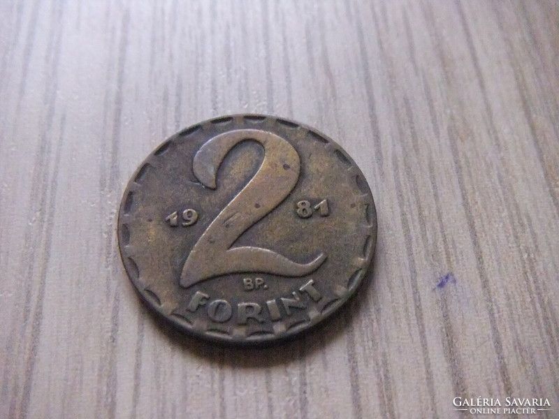 2   Forint      1981      Magyarország