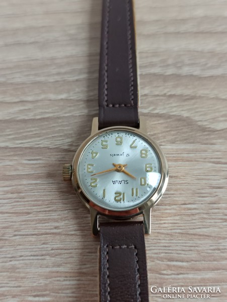 Slava mechanical women's wristwatch