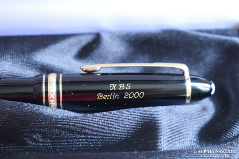Montblanc Meisterstück Le Grand No 166 marker szövegkiemelő toll HBS 2000 , eredeti doboz , toll