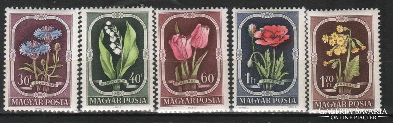 Hungarian post cleaner 5070 mpik 1262-1266 kat price. HUF 2000