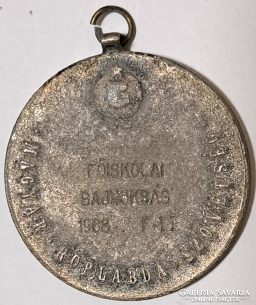 1988. Röplabda Főiskolai Bajnokság sport érem (Szentesy)  (13)
