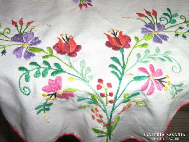 Beautiful hand embroidered tablecloth from Kalocsa