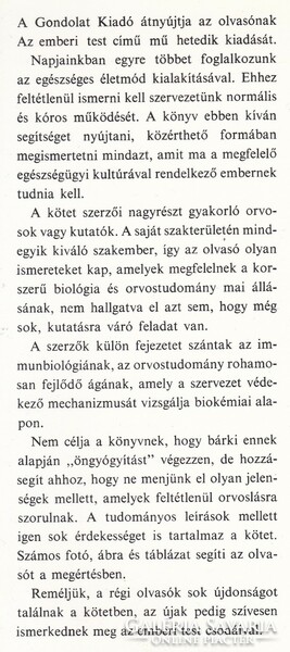 Obál Ferenc (szerk.) - Az emberi test 1-2. (1986)