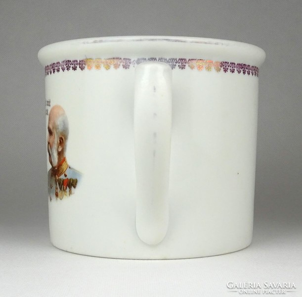 1F849 antique mz altrohlau i. World War Ferenc József porcelain dish gott mit uns