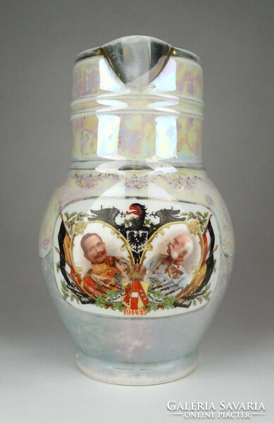 1F826 antique i. World War Altrohlau porcelain jug wilhelm - franz josef 1914/15
