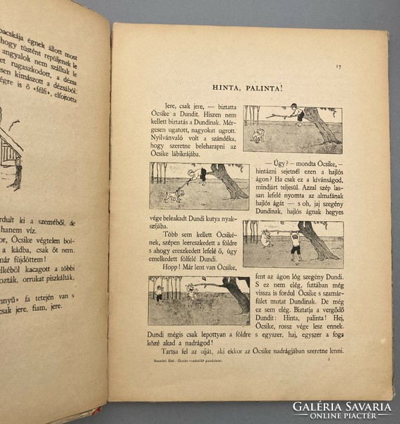Benedek Elek ( (1859–1929): Öcsike "nadselü" gondolatai, 1921 - antik mesekönyv, gyűjtői ritkaság